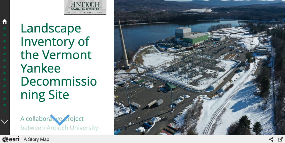Landscape Inventory of Vermont Yankee Decommissioning Site.