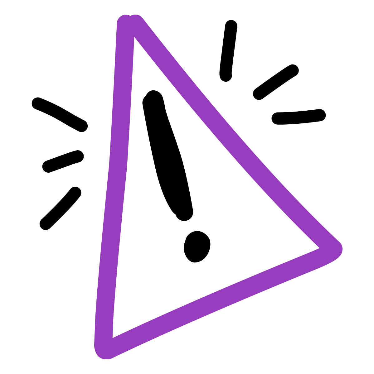purple and black graphic
