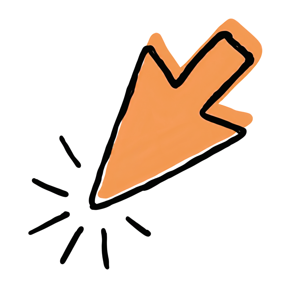 Orange rounded-square badge with a bold black checkmark, signaling completion or success.